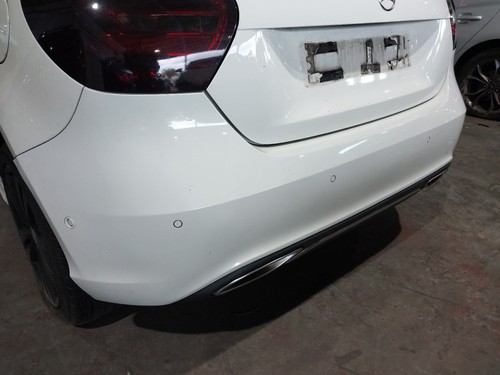 Rear bumper white mercedes - white,
