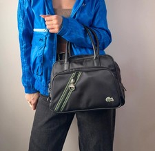 Lacoste L23 black nylon medium