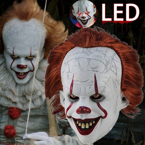 Scary pennywise clown mask - clown,