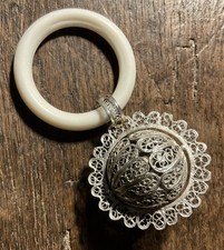 Filigree Baby Rattle /