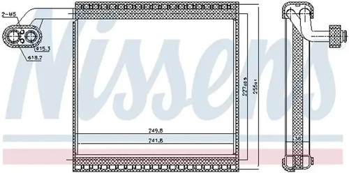 Air conditioning evaporator - , r