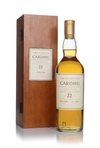Cardhu year old 1982 - cardhu, 70cl