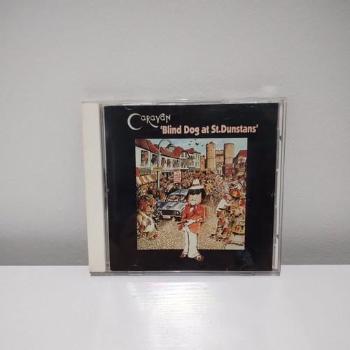 Caravan blind dog - caravan,
