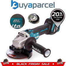 Makita DGA513Z 18v Cordless Brushless 125mm Angle Grinder Bare + Flange Nut