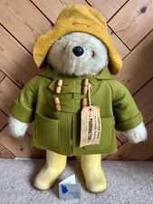 Genuine Vintage 1974 Gabrielle Paddington Bear With Original Clothes & Tags