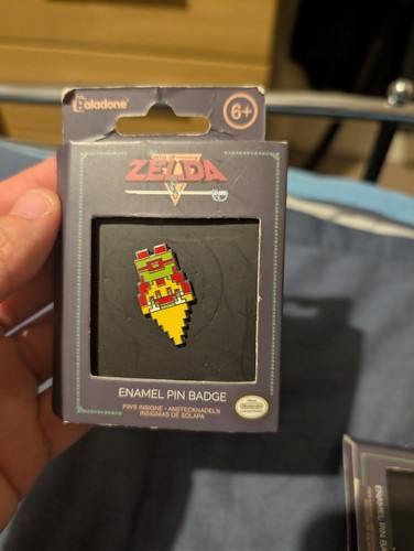 Zelda link pixel pin - zelda,