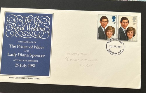 First day cover royal - first,