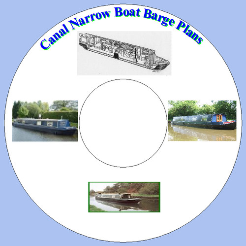Barge narrow boat canal - narrow,