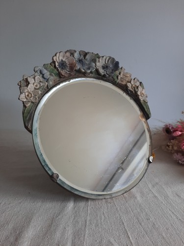 Vintage barbola mirror circa - mirror,