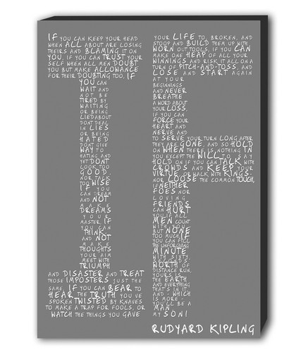 Poem rudyard kipling - if,