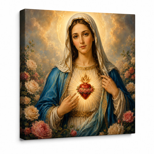 Virgin mary sacred heart - mary,