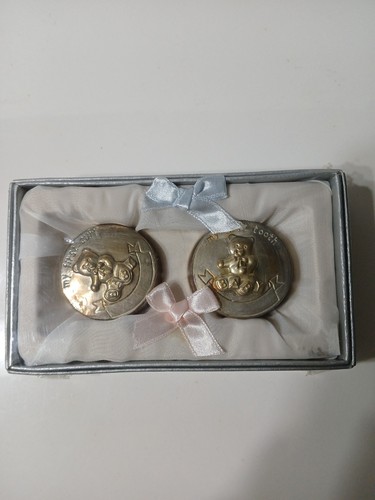 Vtg silver plated keepsake box - silver,