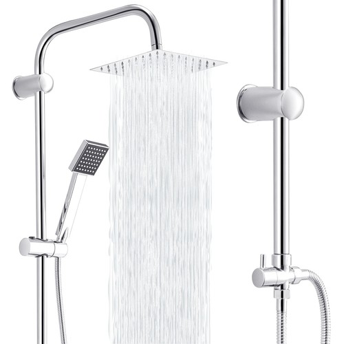 Bathroom square shower mixer - bathroom,