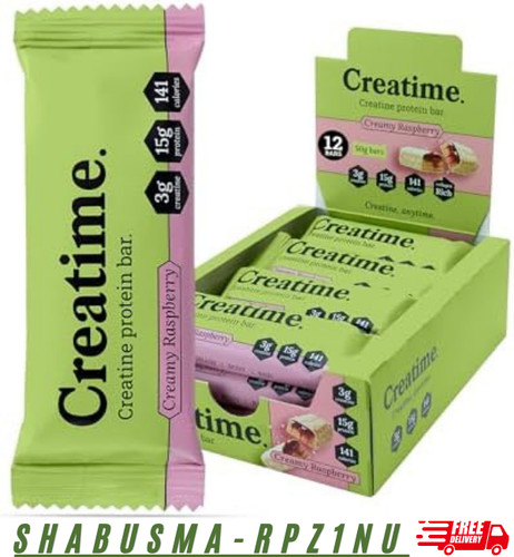 High protein creatine bars - creatine, 12