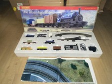 Hornby The Blue Highlander Electric Train Set 00 Gauge Boxed
