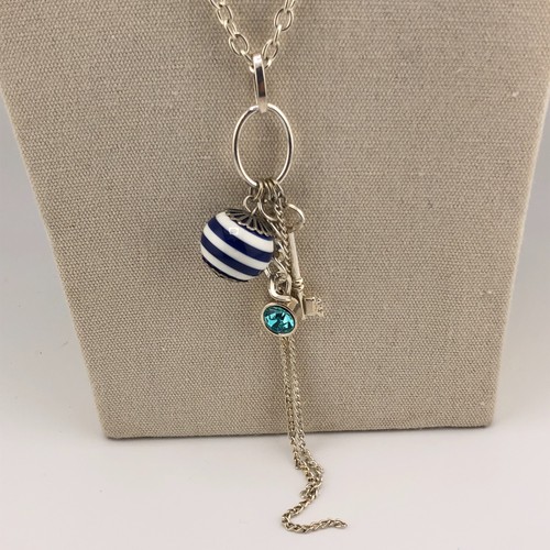 Dangle tassel pendant necklace - tassel,