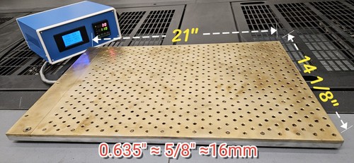 Foil stamping heat - , bed