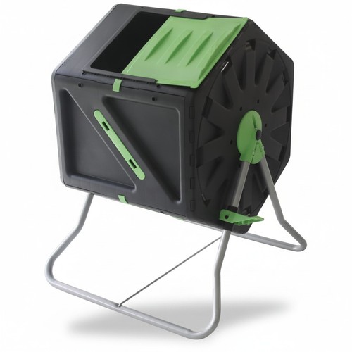 105l compost tumbler black - 105l,