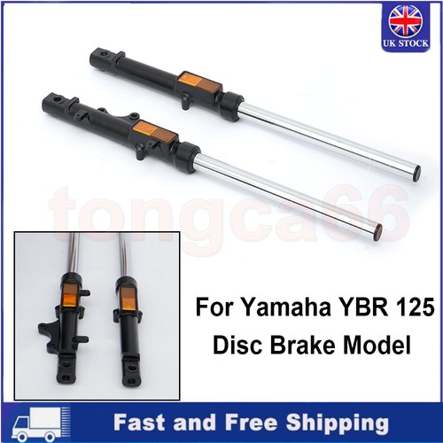 Black front fork - front, shocks