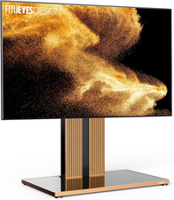 FITUEYES DESIGN TV Floor Stand for 75-100 inchwith Cable Load 65kg Cantor Series