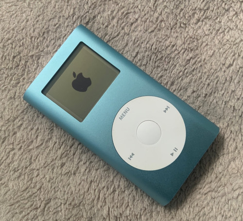 Apple ipod mini - apple, blue