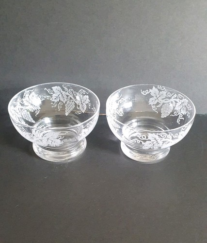 Pair vintage crystal - pair,