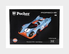 POCHER HK118 PORSCHE - 917K N 1 RACING GULF EDITION 1971 - LIGHT BLUE ORANGE - 1