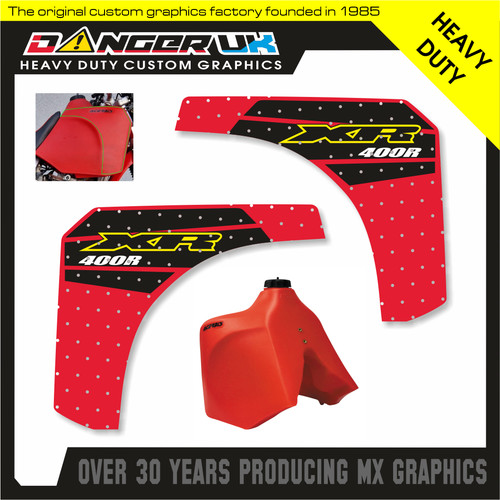 Honda 400 xr400 perforated - honda,