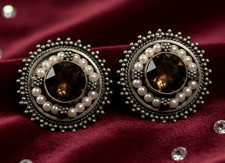 Vintage clip earrings - clip,