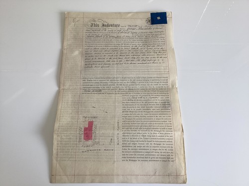 1869 indenture george - 1869,