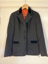 Women’s Black Hacking Jacket, Size 10, Pytchley By Philips & Piper