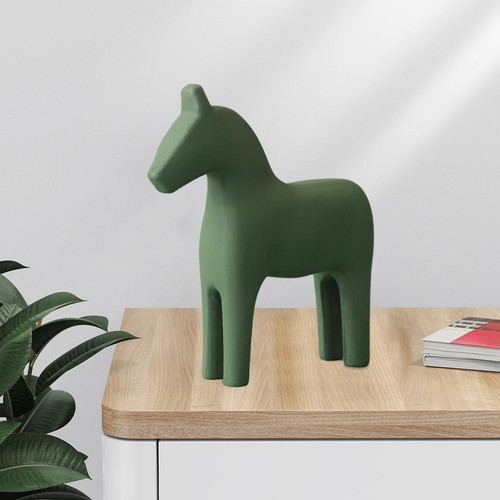Modern trojan statue - modern, wooden