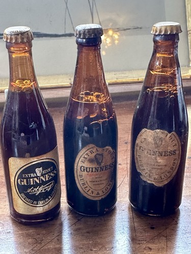 Miniature guinness bottles - miniature,