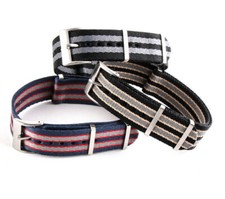 Omega Nylon Canvas Strap