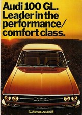 Audi 100 GL Saloon 1972-1973