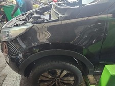 2010 - 14 Kia Sportage CRDI 3 Mk3 ESTATE - Passenger Wing In Black 1K Some Marks