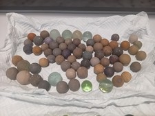 Antique Victorian Clay/ Glass