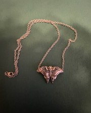 Custom The Last Of Us Part 2 Ellie Tattoo Moth Motif Necklace