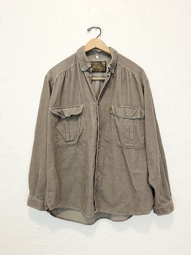 Vintage armani corduroy shirt - vintage,