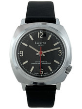 Men's Watch Lucerne Black Dial