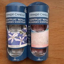 YANKEE CANDLE SCENTPLUG REFILLS MIDNIGHT JASMINE PINK SANDS ELECTRIC 
