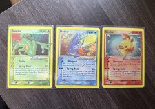 Mudkip, Treecko and Torchic Gold Star Pokemon Cards [CUSTOM CARDS]