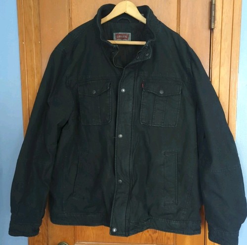 Levi black quilted barn - levi's,