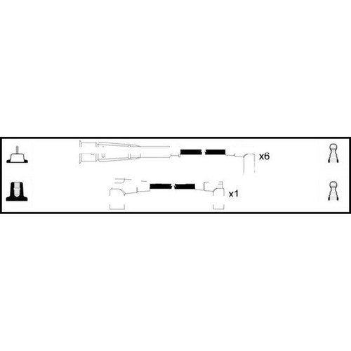 Leads ignition cables kit - ignition,