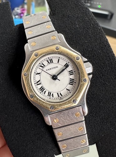 Cartier santos octagon 25mm - santos,