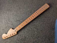 24 " Short Scale Roasted Maple Electric Guitar Neck for Jaguar/Mustang