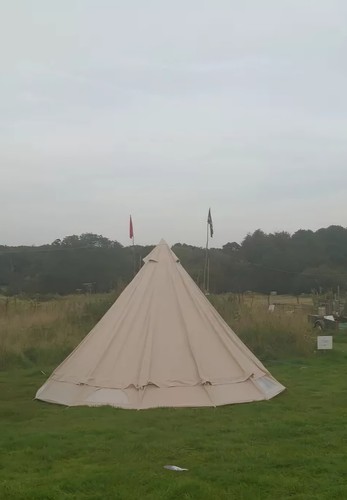 Canvas bell tent tipi - canvas, (tipi