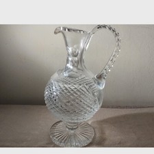 Cut Crystal Glass Claret Jug