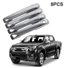 FOR ISUZU DMAX D-MAX 2012-2020 ABS DOOR HANDLE COVERS PROTECTORS TRIMS SURROUND