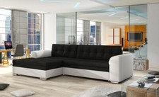 Corner Sofa Bed with Sleep Function Sinuous Springs New CONFORTI
